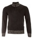 Paul & Shark Wool Half Zip Contrasting Trim Pullover Black