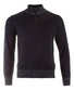 Paul & Shark Wool Half Zip Contrasting Trim Pullover Navy