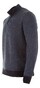 Paul & Shark Wool Half Zip Fine Diamond Pattern Trui Navy-Blauw