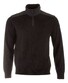 Paul & Shark Wool Half Zip Typhoon 4x4 Contrasts Pullover Black