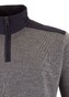 Paul & Shark Wool Half Zip Typhoon 4x4 Contrasts Pullover Mid Grey