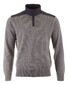 Paul & Shark Wool Half Zip Typhoon 4x4 Contrasts Pullover Mid Grey