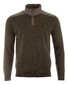 Paul & Shark Wool Half Zip Typhoon 4x4 Contrasts Pullover Musk Green