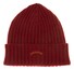 Paul & Shark Wool Moon Badge Beanie Cap / Beanie Red