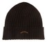 Paul & Shark Wool Moon Badge Beanie Muts Zwart