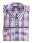 Paul & Shark Yachting Collection Check Shirt Blue-Red