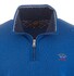 Paul & Shark Yachting Collection Watershed Zipper Pullover Mid Blue