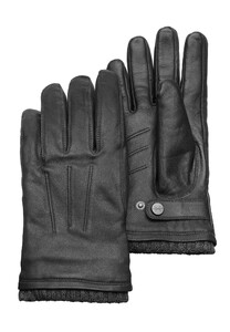 Pearlwood Newton Goat Leather Gloves Black