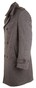 Pierre Cardin Anthra Double Row Coat Anthracite Grey