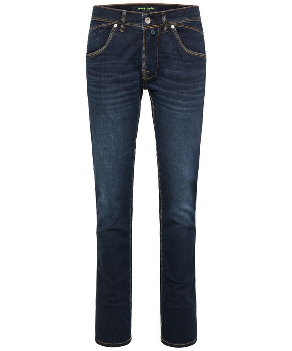 Pierre Cardin Antibes Contrast Denim Jeans Heritage Denim Blue
