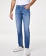 Pierre Cardin Antibes Italian Denim Jeans Light Blue Used