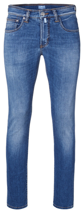 Pierre Cardin Antibes Italian Denim Jeans Vintage Washed Blauw