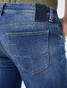 Pierre Cardin Antibes Jeans Used Washed Dark Blue Melange