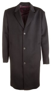 Pierre Cardin Basic Long Coat Black