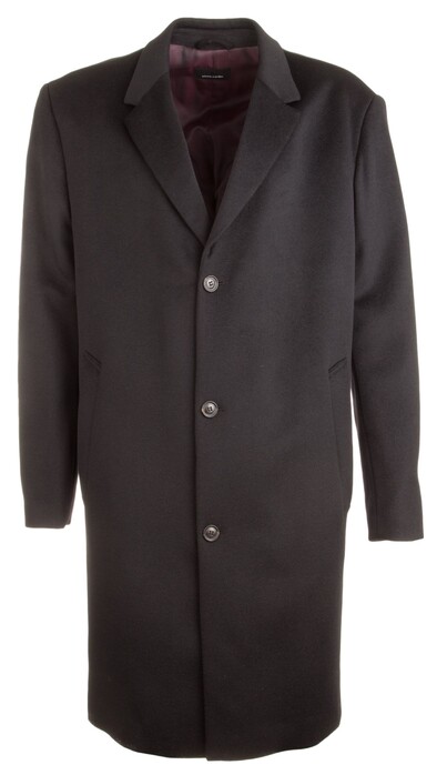Pierre Cardin Basic Long Coat Black