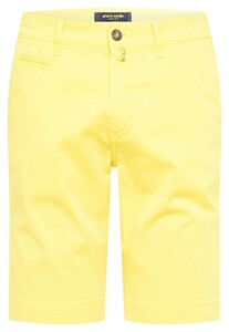 Pierre Cardin Chino Bermuda Comfort Stretch Bright Yellow