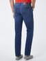 Pierre Cardin Deauville Tapered Airtouch Jeans Used Washed Blauw Melange