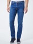 Pierre Cardin Deauville Tapered Jeans Stone Used Blauw Melange