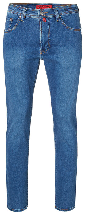 Pierre Cardin Deauville Tapered Jeans Stone Used Blue Melange