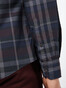 Pierre Cardin Denim Academy Check Overhemd Zwart-Grijs