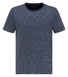 Pierre Cardin Denim Academy Fine Striped T-Shirt Navy Blue Melange