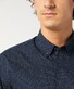 Pierre Cardin Denim Academy Minimal Fantasy Dot Overhemd Donker Blauw
