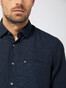 Pierre Cardin Denim Academy Overhemd Donker Blauw