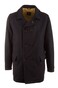Pierre Cardin Double Row Wool Long Jacket Coat Navy