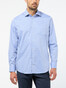 Pierre Cardin Fantasy Fine Contrast Overhemd Blauw-Wit