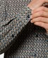 Pierre Cardin Fantasy Pattern Futureflex Piqué Overhemd Blauw-Bruin