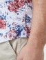 Pierre Cardin Fantasy Short Sleeve Overhemd Wit Melange
