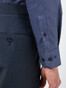 Pierre Cardin Faux Uni Micro Check Overhemd Blauw