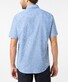 Pierre Cardin Fine Pattern Button Under Airtouch Shirt Light Blue