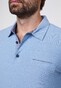 Pierre Cardin Fineliner Doubleface Denim Academy Poloshirt Blue Heaven