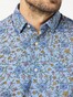 Pierre Cardin Floral Denim Academy Overhemd Blauw
