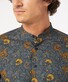 Pierre Cardin Floral Fantasy Overhemd Grijs-Geel