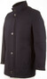 Pierre Cardin Formal Wool Coat Jack Navy