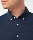 Pierre Cardin Futureflex 2-Tone Pique Overhemd Donker Blauw