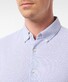 Pierre Cardin Futureflex 2-Tone Pique Overhemd Licht Blauw