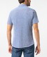 Pierre Cardin Futureflex 2-Tone Pique Overhemd Midden Blauw