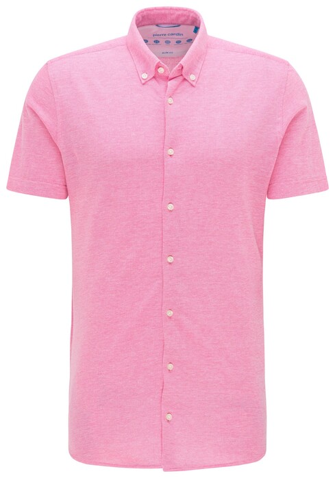 Pierre Cardin Futureflex 2-Tone Pique Shirt Pink
