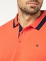Pierre Cardin Futureflex Contrast Color Block Poloshirt Fine Orange