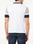 Pierre Cardin Futureflex Contrast Color Block Poloshirt White