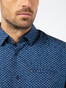 Pierre Cardin Futureflex Fantasy Multi Dot Shirt Blue-Grey-Red