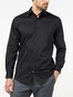 Pierre Cardin Futureflex Uni Kent Overhemd Zwart