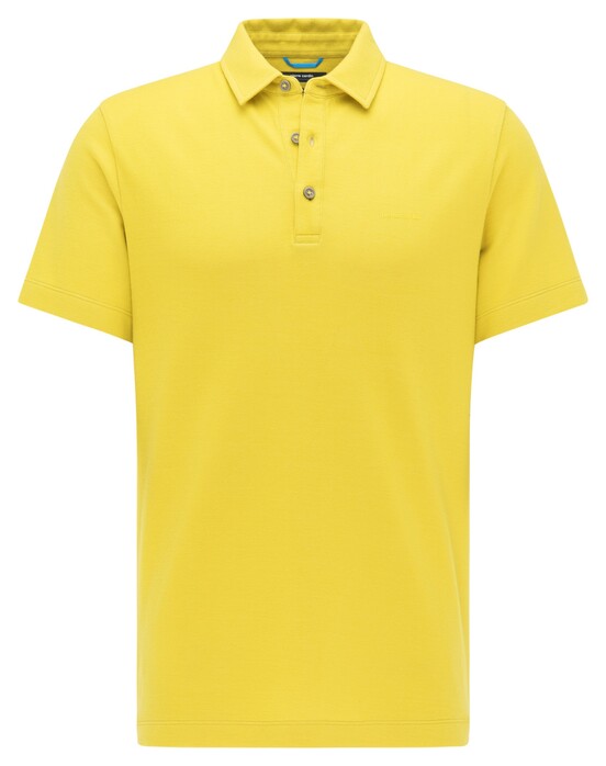 Pierre Cardin Jersey Tencel Uni Supersoft Poloshirt Flash Yellow
