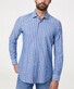 Pierre Cardin Le Bleu Cotton Linen Stripe Shirt Blue
