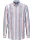 Pierre Cardin Le Bleu Striped Kent Shirt Multicolor