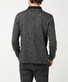 Pierre Cardin Longsleeve Jersey Bicolor Jacquard Mini Design Poloshirt Black