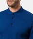 Pierre Cardin Longsleeve Micro Dot Interlock Poloshirt Blue